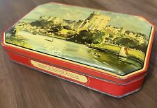 Vintage George W Horner & Co Red  Toffee Tin Storage Made In England Durham picture