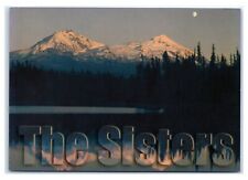 Postcard Three Sisters Wilderness, Cascade Mountains, Oregon OR M8 picture