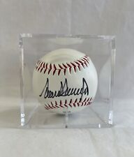 Donald Trump President Rare Hand Signed Autographed Baseball With Case W/COA picture