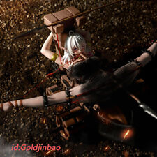 ODD Studio Bed Crossbow Elf Resin Model In Stock 1/5 Scale Two Heads 12x46x41cm picture