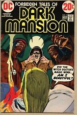 Forbidden Tales Of Dark Mansion #9-1973 fn- 5.5 DC Horror Neal Adams Make BO picture