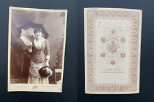 Downey, London, Jeanne Samary, Renoir Model Vintage Silver Print. Léonie P picture