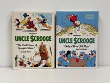 Disney Carl Barks Uncle Scrooge Fantagraphics 2 Book Lot Genghis Khan picture