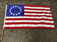 Betsy Ross Flag & Pole, American, USA, United States Of America, Stars & Stripes picture