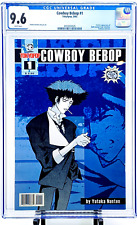 Cowboy Bebop #1 CGC 9.6 NM White Pages 2002 Tokyopop 1st First App CLEAR CASE picture