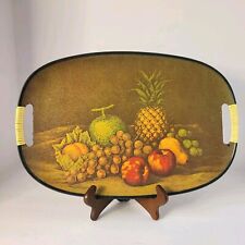 Vintage Tray Holmar Japanese Paper 1950's Fruit Tray Colorful Bin H picture