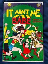IT AIN'T ME BABE #1 1970 Last Gasp Trina Robbins Women's Liberation comic picture