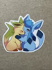 Pokemon Stickers Leafeon and Glaceon (smaller size) picture