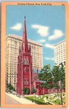 Postcard - Trinity Church - New York City, New York picture