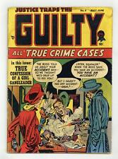 Justice Traps the Guilty #4 GD+ 2.5 1948 picture