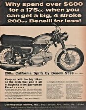 1967 Benelli California Sprite 200 - Vintage Motorcycle Ad picture