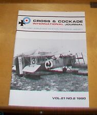 CROSS & COCKADE GREAT BRITAIN JOURNAL VOL 21  No 2 1990 BREGUET 14 NAVAL AIRMAN picture