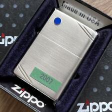ZIPPO Lighter 2007 vintage 1937 replica diagonal Silver ZIPPO Lighter 2007 picture