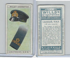 W62-91 Wills, Naval Dress & Badges, 1909, #21 Lieutenant R.N.R. picture