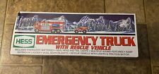 Vintage HESS 2005 Emergency Truck With Rescue Vehicle Collectible Model Car Toy picture