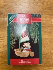Hallmark 1990 Mouseboat Mouse Boat Christmas Ornament  YL picture