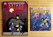 Batman Almost Got 'Im & Batman Animated Series Giant Coloring Book Unused Lot picture