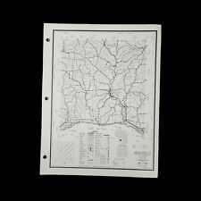 VTG Richland County Map Wisconsin Department of Transportation Highways 1974 picture