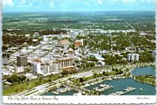 Postcard - The City Yacht Basin on Sarasota Bay, Florida, USA picture