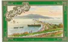 ST. PATRICK'S DAY - Fahan Pier Lough Swilly Winsch Postcard picture