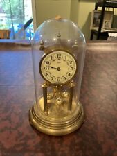 1951 Vintage Kundo Kieninger & Obergfell Anniversary Clock & Dome Parts Only??? picture