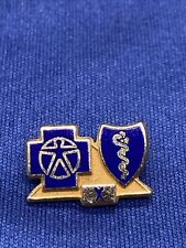 1/10 10k Blue Cross Blue Shield 10 Year Service Pin  picture
