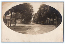 Middlebury Indiana IN RPPC Photo Road Scene c1930's Unposted Vintage picture