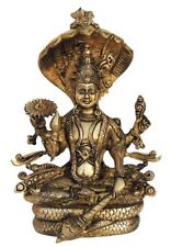 Brass Showpiece Vishnu Statue 8*5*11.1 Inch picture