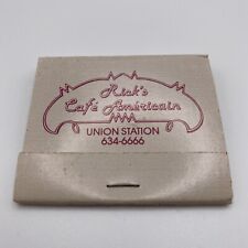 Vintage Full Matchbook - Rick’s Cafe Americain/ Dockside - Indianapolis, Indiana picture