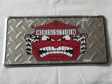 HESSTON KS FULL SIZE METAL BOOSTER LICENSE PLATE SEALED picture