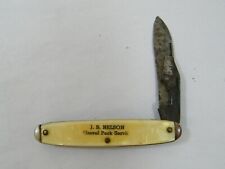 J.B. NELSON GRAVEL PACK SERVICE LIPIC FOLDING POCKET KNIFE picture