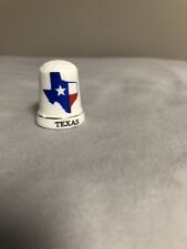 Texas state vintage thimble Porcelain picture