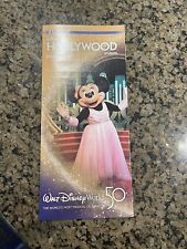 NEW 2022 50th Anniversary HOLLYWOOD STUDIOS Walt Disney World Guide Map English picture