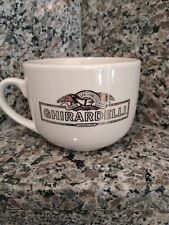 Ghirardelli’s Chocolate Coffee Mug By California Pantry Ivory w/ Gold picture