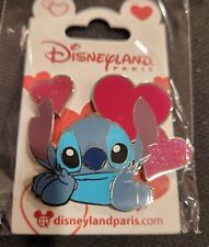 NEW Disney Pin 00034 Stitch Blue Alien 626 Love Hearts Paris Exclusive DLP picture