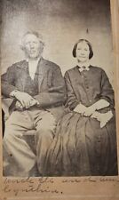 1860's Uncle Eli & Aunt Cynthia - Civil War period  picture