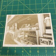 Antique Photo Redondo Beach, Ca. Candy Store Bath House About 1930 picture