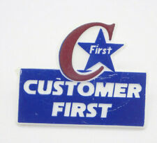 Customer First Star Customer Service Vintage Lapel Pin picture