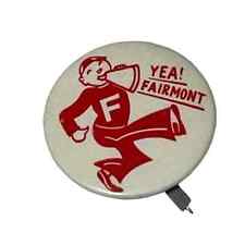 Yea Fairmont Minnesota Junior Senior High School Vintage Pinback Button A28 picture