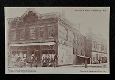 Postcard Reproduction Boerner's Department Store Cedarburg WI   1911       B1 picture