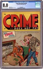 Crime Does Not Pay #40 CGC 8.0 1945 1970688003 picture