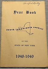 1948-1949 Year Book Youth  Temperance Council State of New York picture