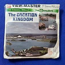 SEALED WDW H20 Walt Disney World The Vacation Kingdom view-master 3 Reels Packet picture