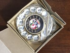 NOS Vintage Phone Brass Rotary Dial picture