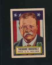 1952 TOPPS LOOK 'N SEE #6 TEDDY ROOSEVELT G/VG picture