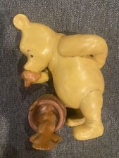 Classic Pooh Disney Charpente Figure Rare Winnie the Pooh With Honey Pot (Heavy) picture