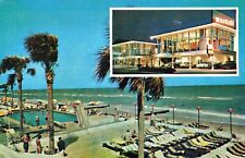 The Fabulous New Waikiki Miami Beach Florida Vintage Chrome Post Card picture