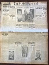 April 24, 1929 Frankfort KY Newspaper The State Journal Illinois Passes Wet Bill picture