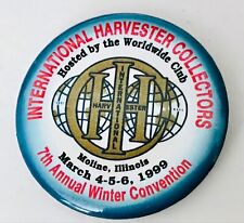 1999 MOLINE IHC International Harvester Collectors Pin 7th Winter Convention IL picture