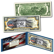 ARMY 250th ANNIVERSARY Milestones of the U.S. Armed Forces Genuine U.S. $2 Bill picture